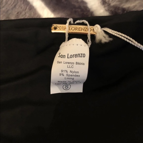 San Lorenzo black bikini bottoms - Picture 3 of 3